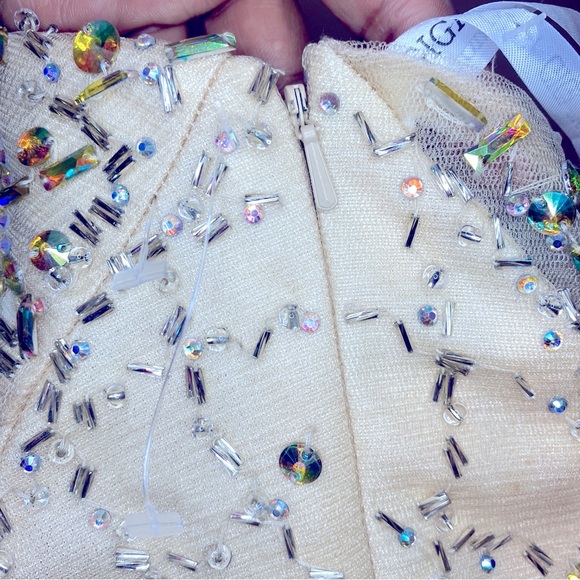 NWT GIGI DESIGNS BY LA FEMME PROM/WEDDING/EVENING DRESS - SIZE 6 - Picture 7 of 15